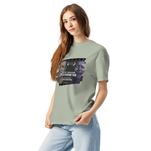 Bay Left unisex garment-dyed heavyweight t-shirt with 'This Is Not A Breakdown Unisex Tee' design — Funny mental health shirts for the emotionally fluent.