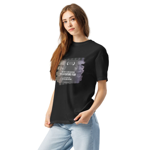 Black Left unisex garment-dyed heavyweight t-shirt with 'This Is Not A Breakdown Unisex Tee' design — Funny mental health shirts for the emotionally fluent.