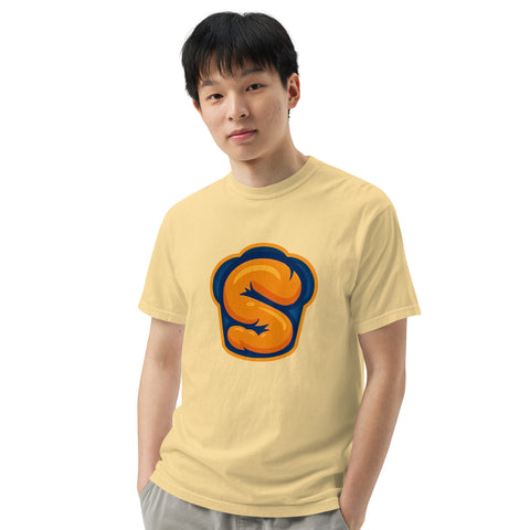 Butter unisex garment-dyed heavyweight t-shirt with 'Softness Is My Superpower Unisex Tee' design — Emotional support clothing for the secretly strong.