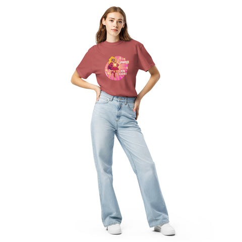 Crimson product with 'I Sparkle, You Squint Drag Queen Supreme Tee' design — Unhinged fashion.