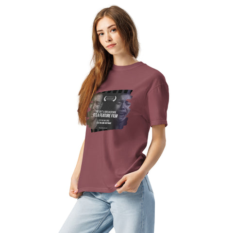Brick Left unisex garment-dyed heavyweight t-shirt with 'This Is Not A Breakdown Unisex Tee' design — Funny mental health shirts for the emotionally fluent.
