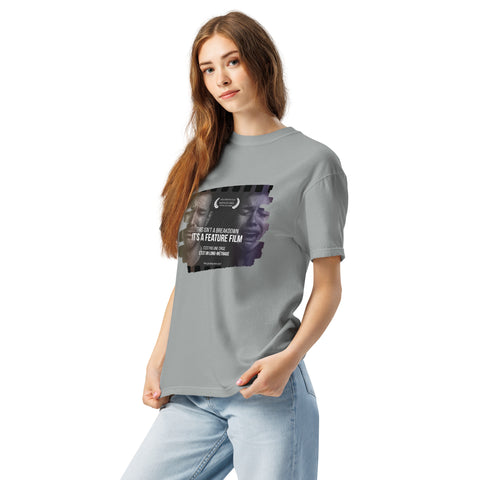 Granite Left unisex garment-dyed heavyweight t-shirt with 'This Is Not A Breakdown Unisex Tee' design — Funny mental health shirts for the emotionally fluent.